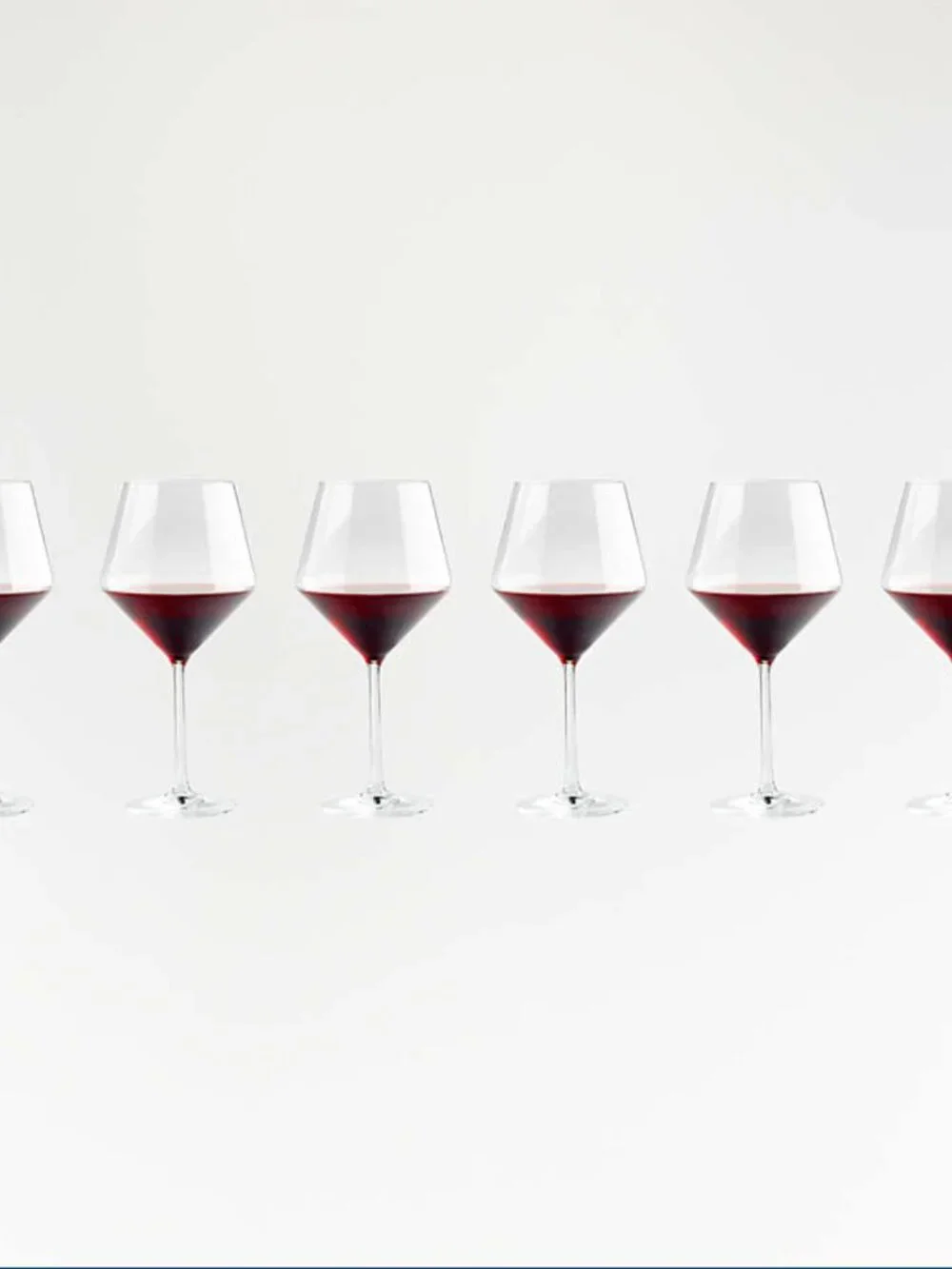 NIB Crate&Barrel Schott Zwiesel Tour 124oz clear Wine Glasses, Set of 6